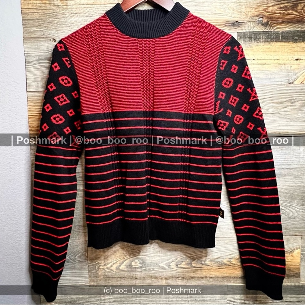 Louis Vuitton Ready-to-Wear Vibrant 100% Cashmere Sweater, Authentic✨